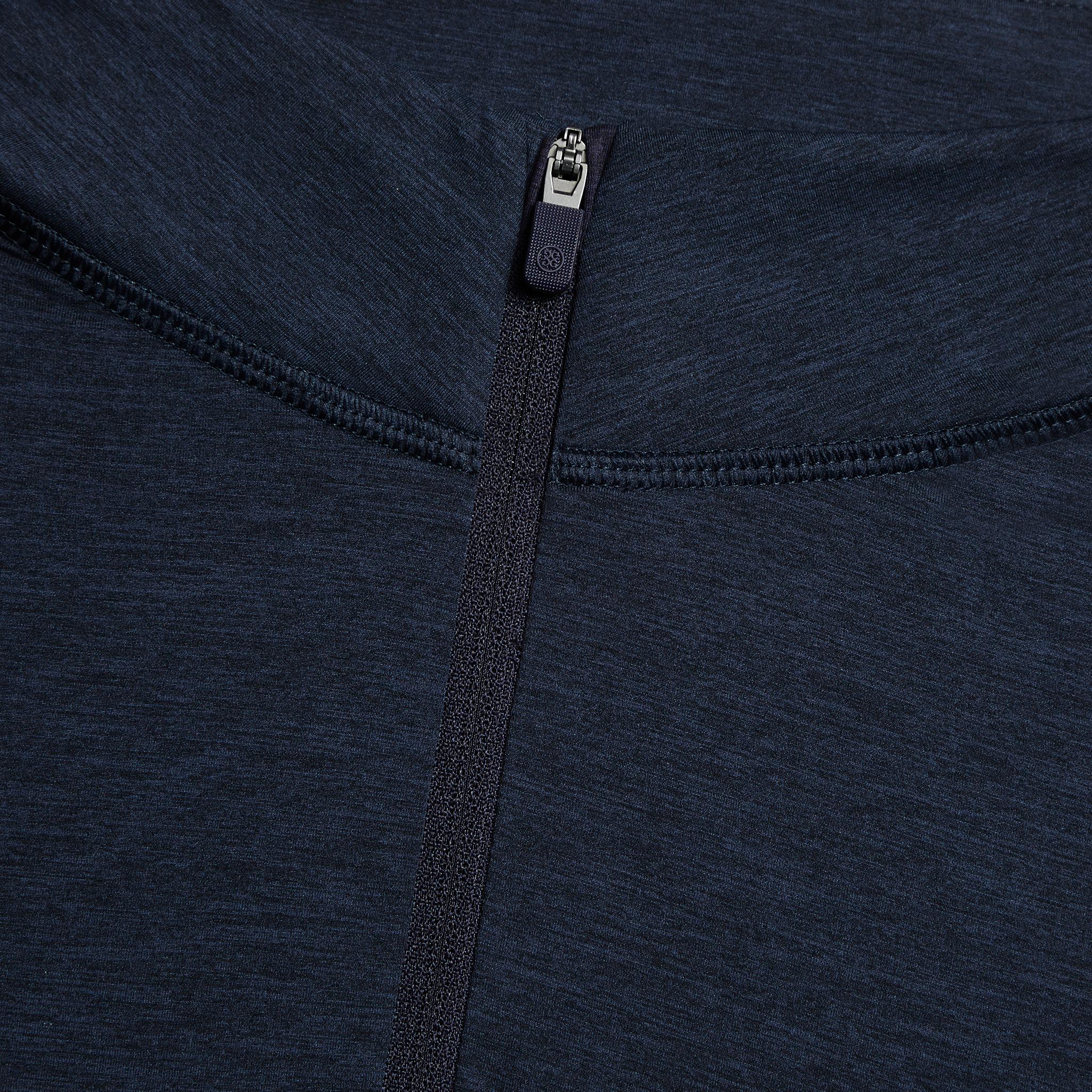TECH MÉLANGE RAGLAN QUARTER ZIP PULLOVER Product Image