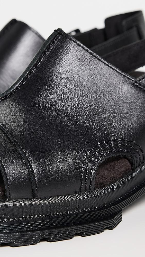 Dr. Martens Maybole Open Toe Black Wanama Sandals | Shopbop Product Image