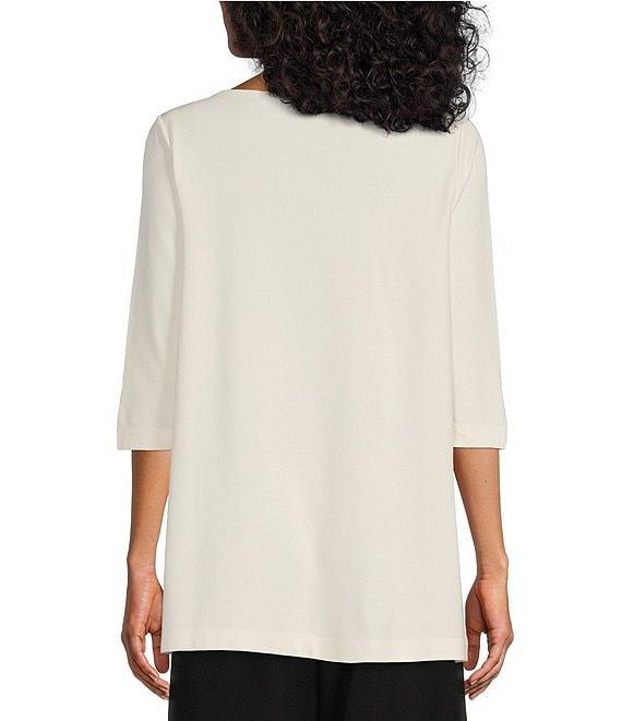 Bryn Walker Piera Ponti Elbow Sleeve Crew Neck Shirt Product Image