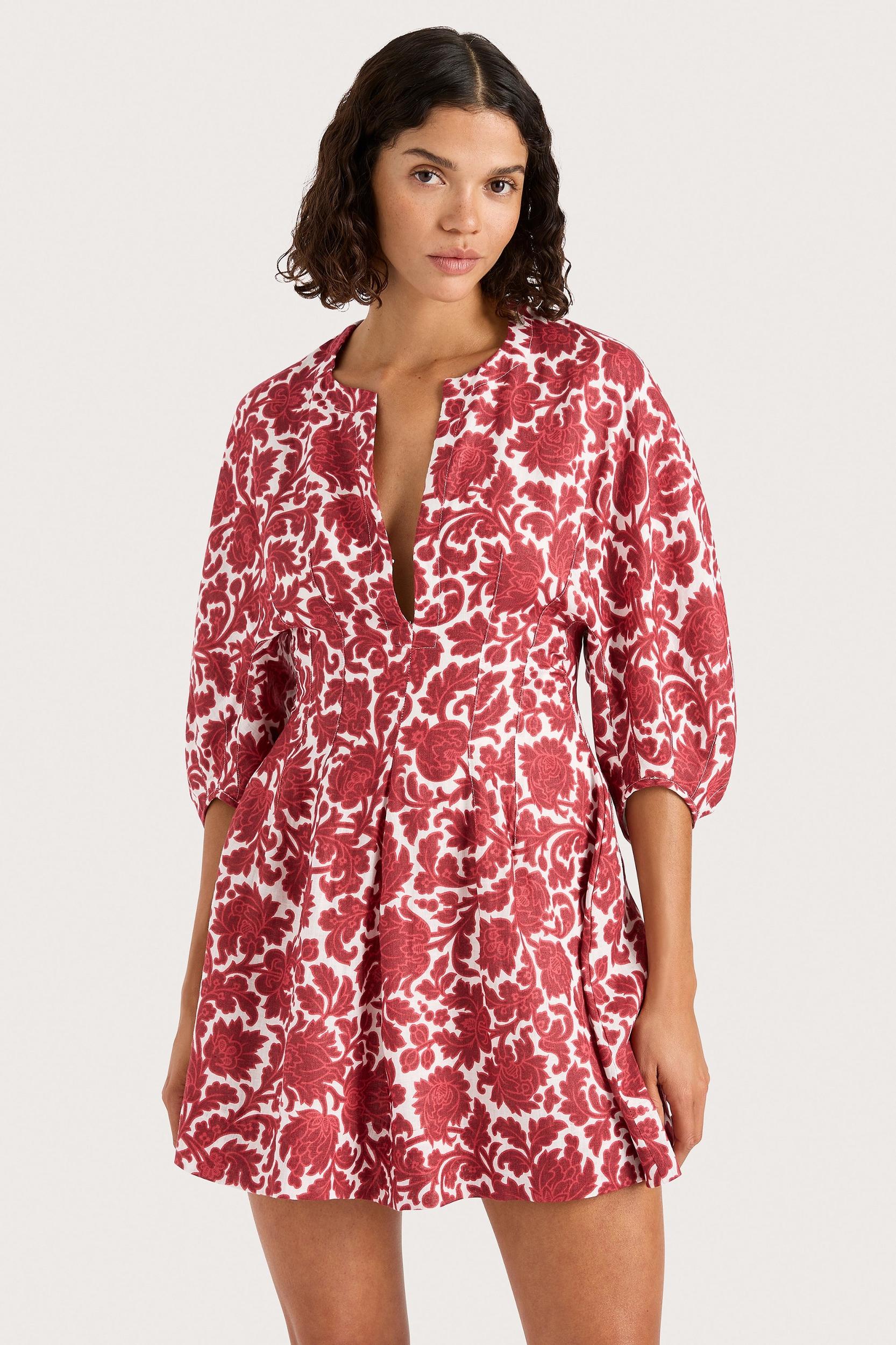Soleil Mini Dress Heuchera Print - Final Sale Product Image