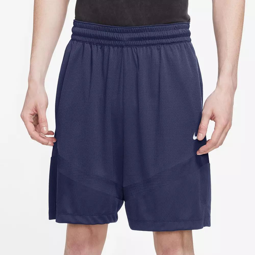 Men's Nike Dri-FIT Icon 8-in. Basketball Short, Size: Small, Black Navy Product Image