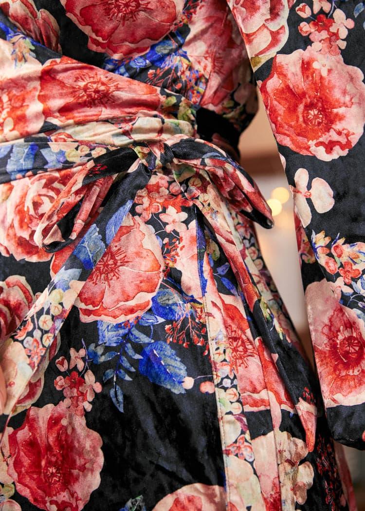 Celestial Silhouette Balloon Sleeve Dress Product Image