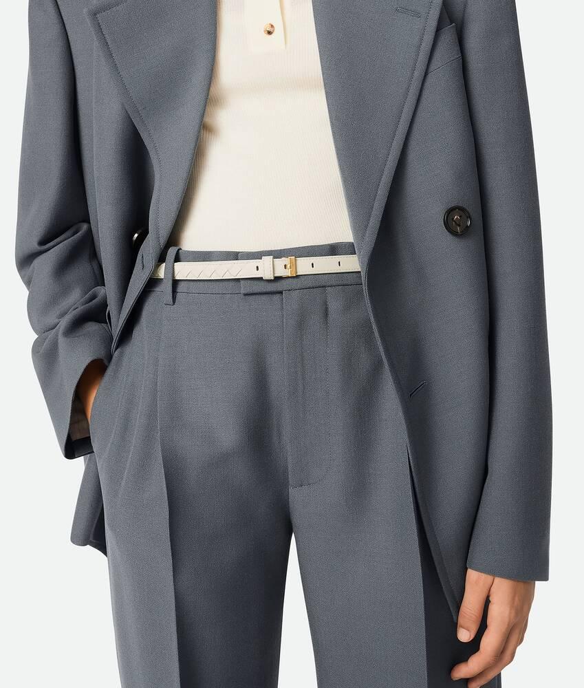 Women's Thin Watch Belt in Chalk Product Image