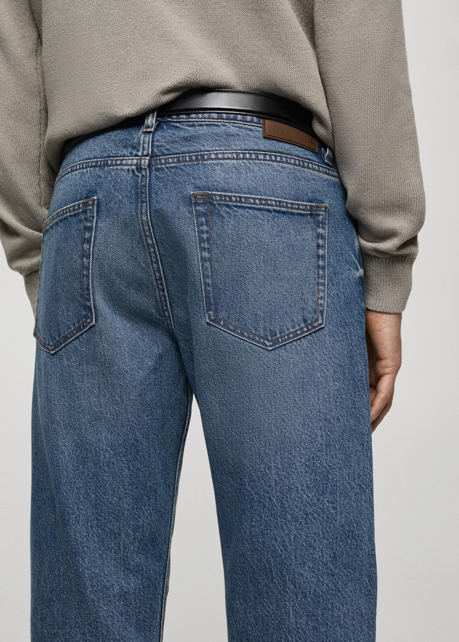 Bob regular-fit jeans - Men | MANGO USA Product Image