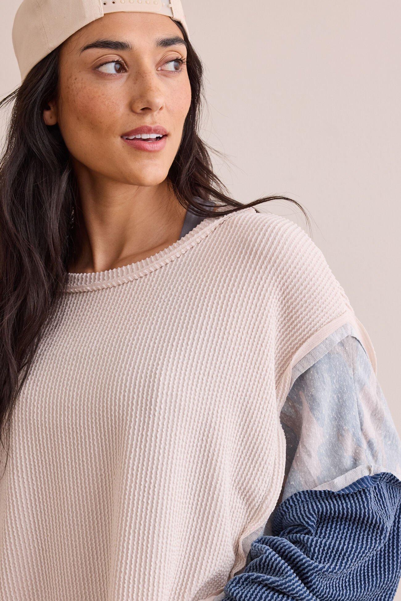 Free Feeling Rib Pullover Product Image