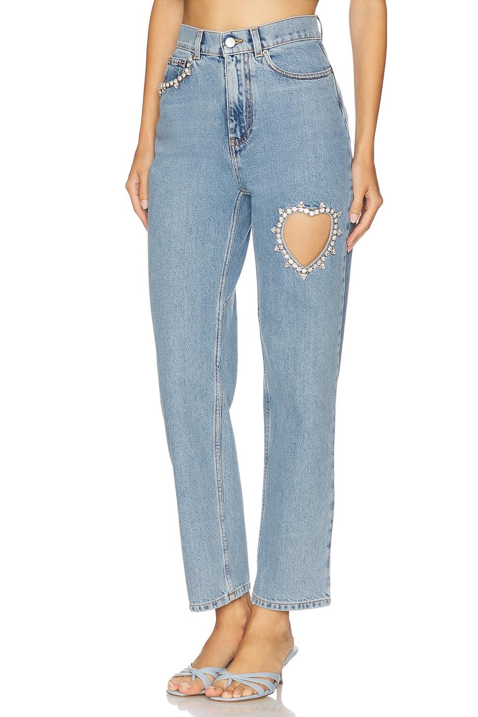 Crystal Heart Straight Leg AREA Product Image