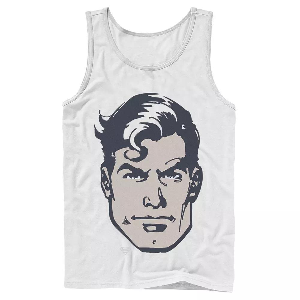 Men's DC Comics Superman Large Chest Portrait Tank Top,  Product Image