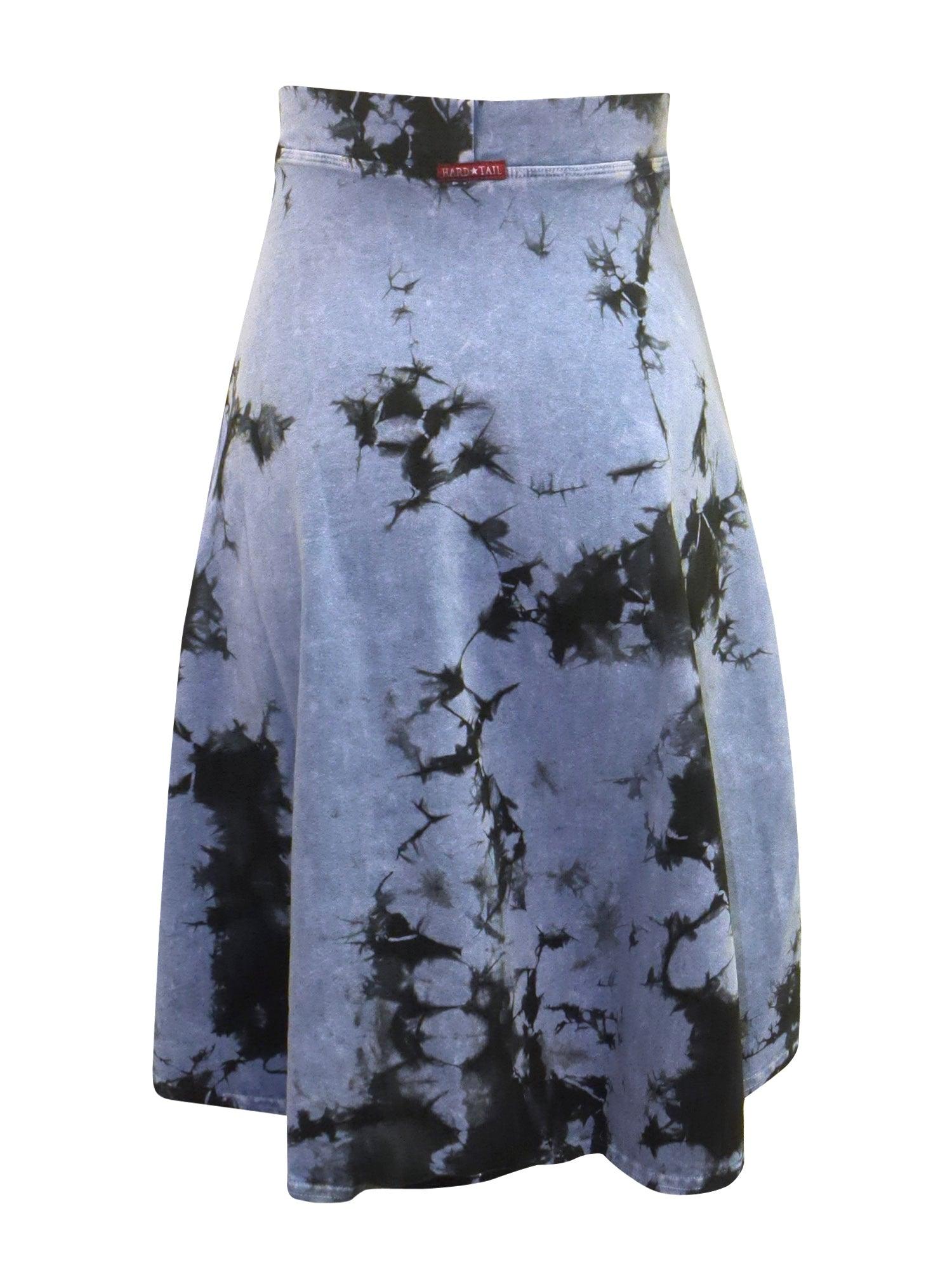 Hard Tail Easy Flare Knee Skirt W-646 Product Image