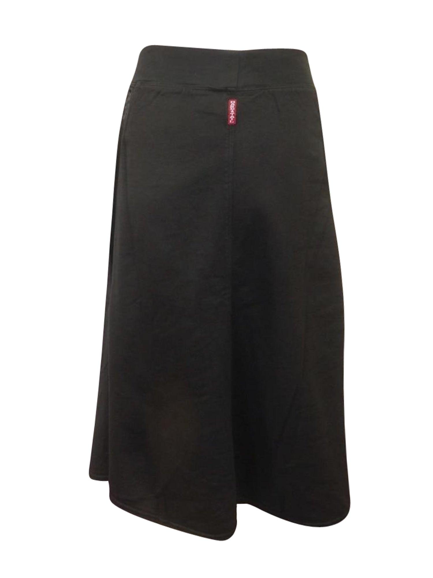 Hard Tail Satin Racer Stripe Skirt SMF-42 Product Image