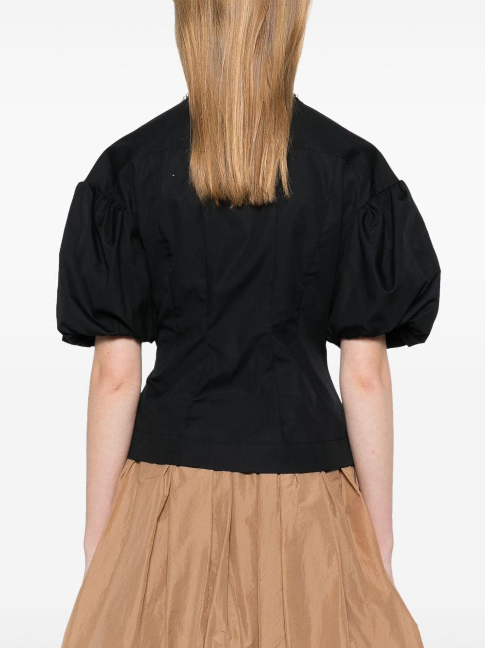 pearl-embellished shirt Product Image