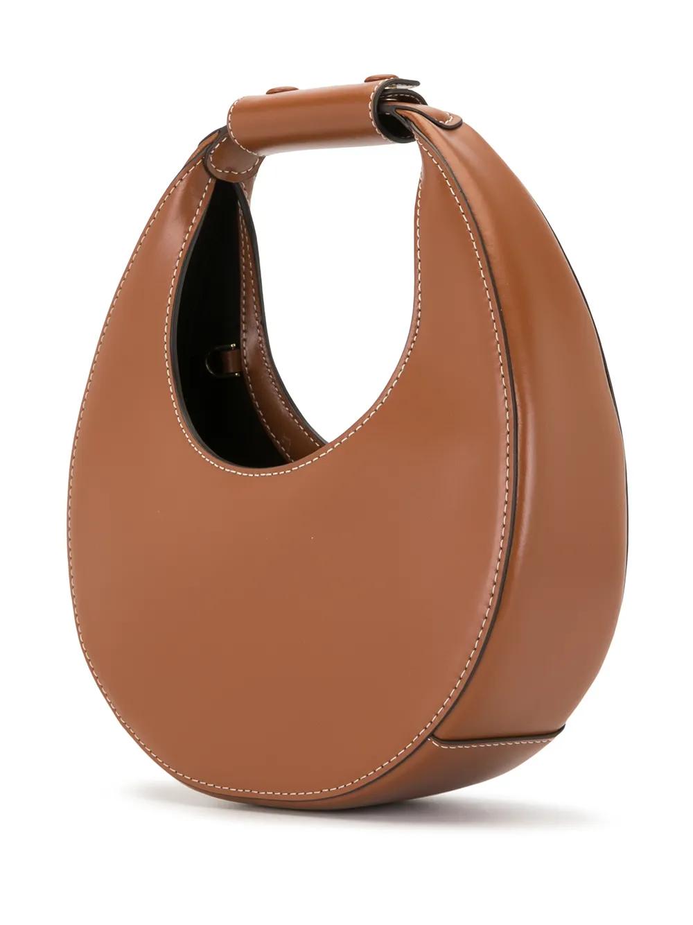 Moon small leather shoulder bag Product Image