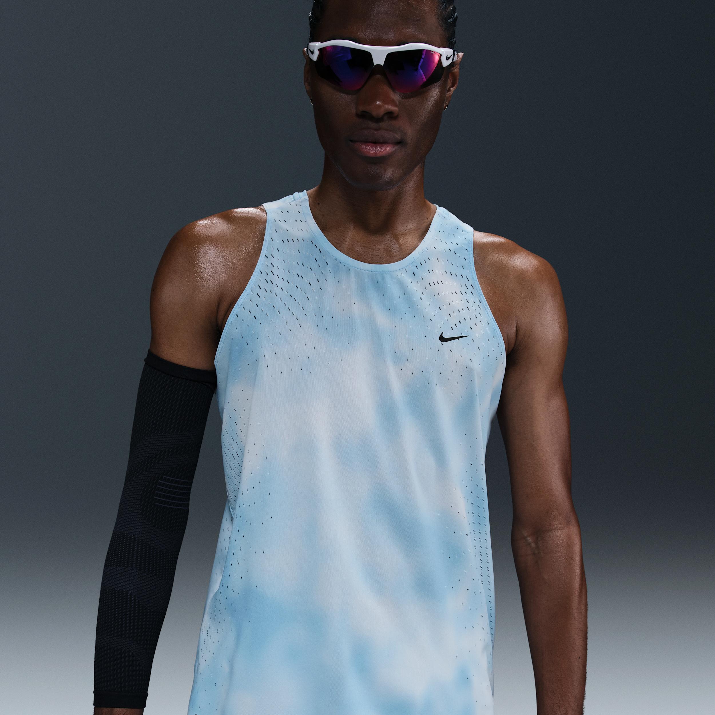 Nike Mens Running Division Breathe Dri-FIT ADV Running Tank Top | HJ4146-422 Product Image