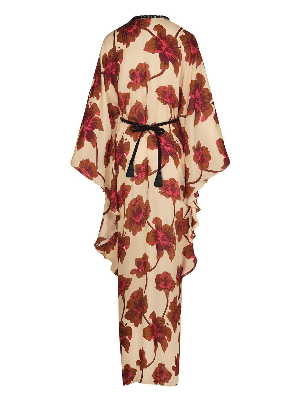  floral-print maxi dress Product Image