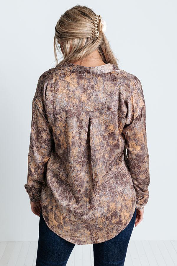 Warm Glow Button Up Top Product Image
