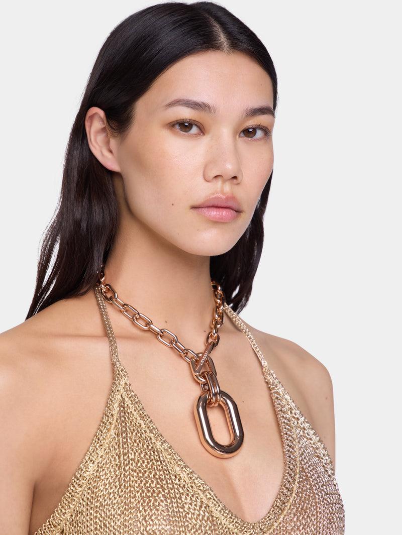 ROSE GOLD XL LINK NECKLACE Product Image