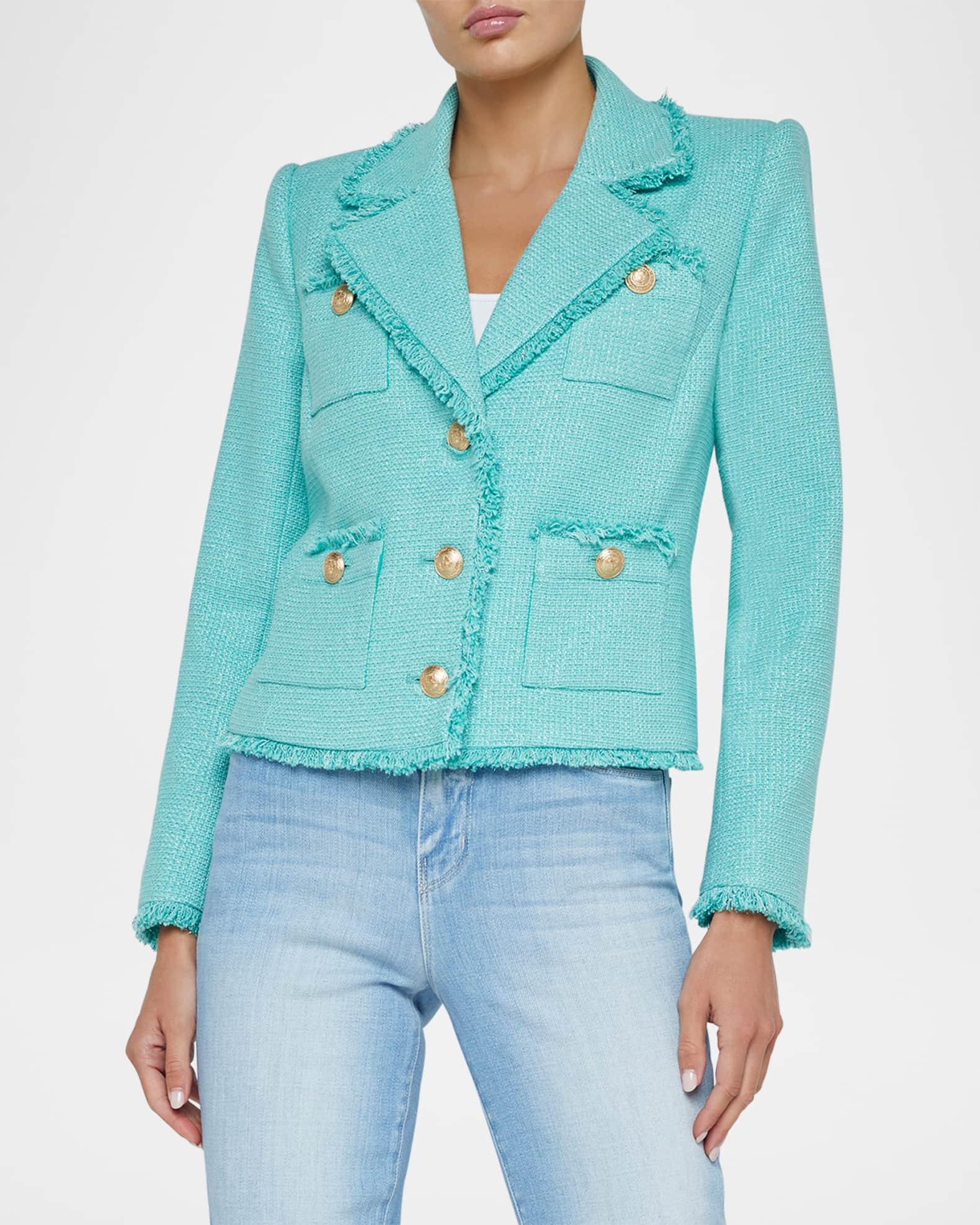 Sylvia Metallic Tweed Jacket Product Image