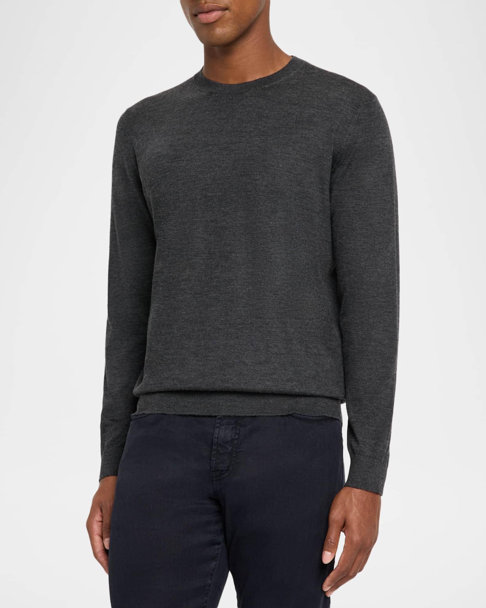 Men's Sottile Wool, Silk and Cashmere Crewneck Sweater Product Image