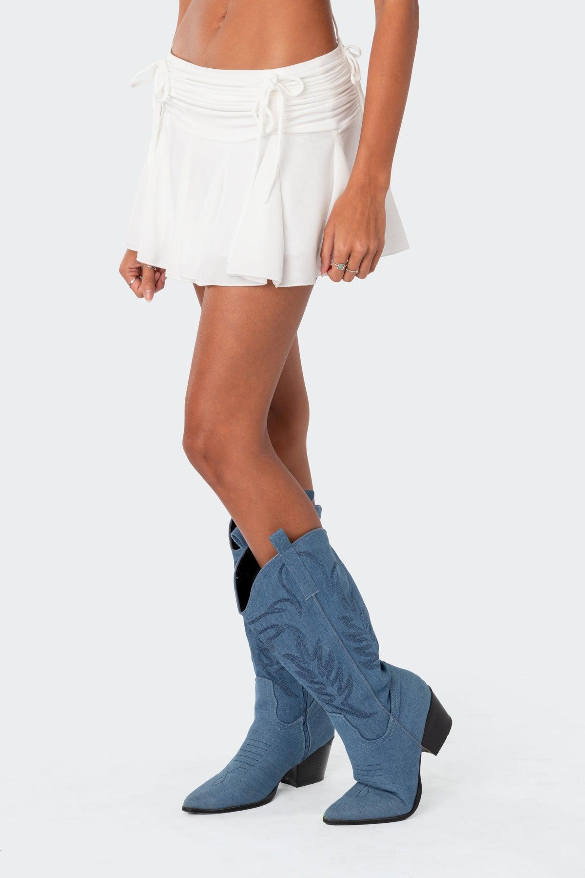 Keoni Ruffle Triangle Bra Top Product Image