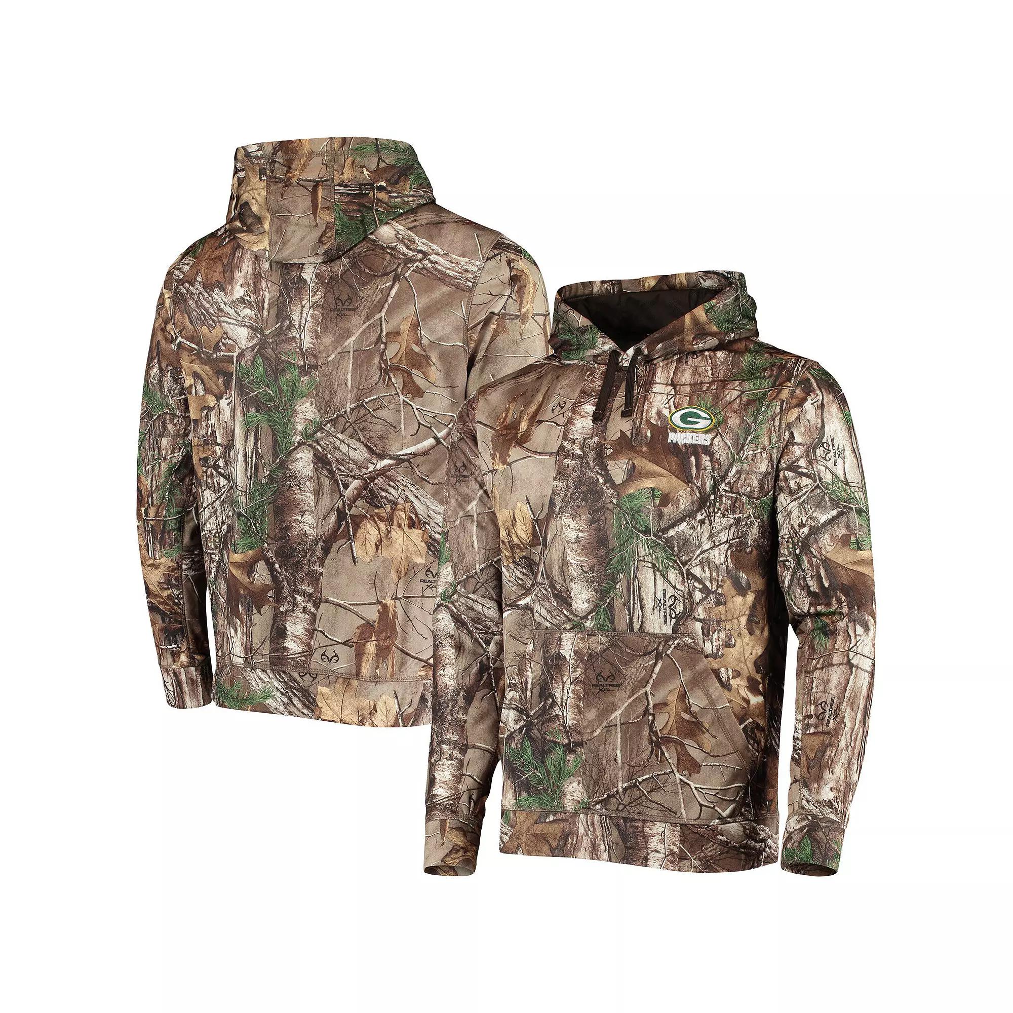 Men's Dunbrooke Realtree Camo Jacksonville Jaguars Circle Champion Tech Fleece Pullover Hoodie,  Product Image