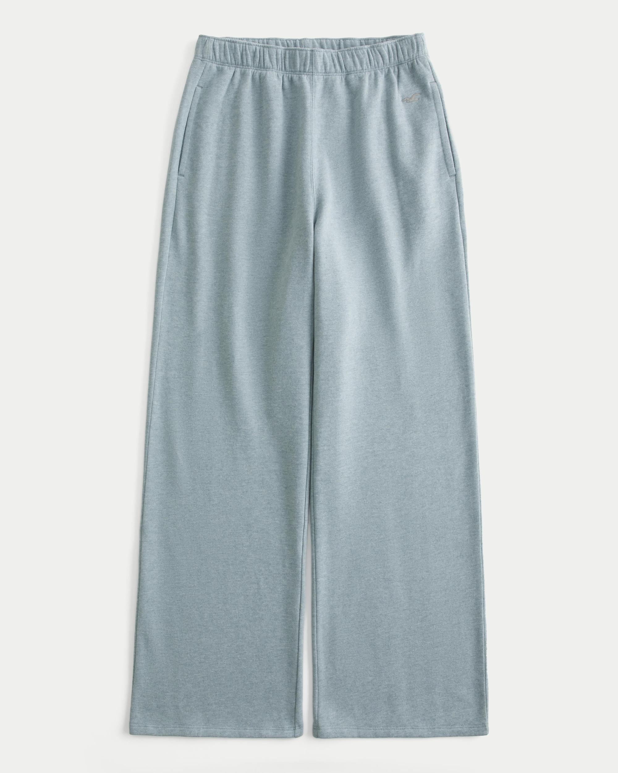 Hollister Feel Good Fleece Wide-Leg Pants Product Image