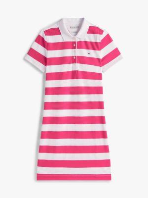 Rugby Stripe Polo Dress Product Image