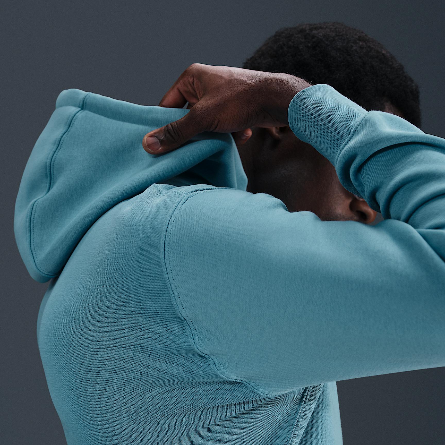 Nike Mens Club Full-Zip Fleece Hoodie | FN3861-464 Product Image