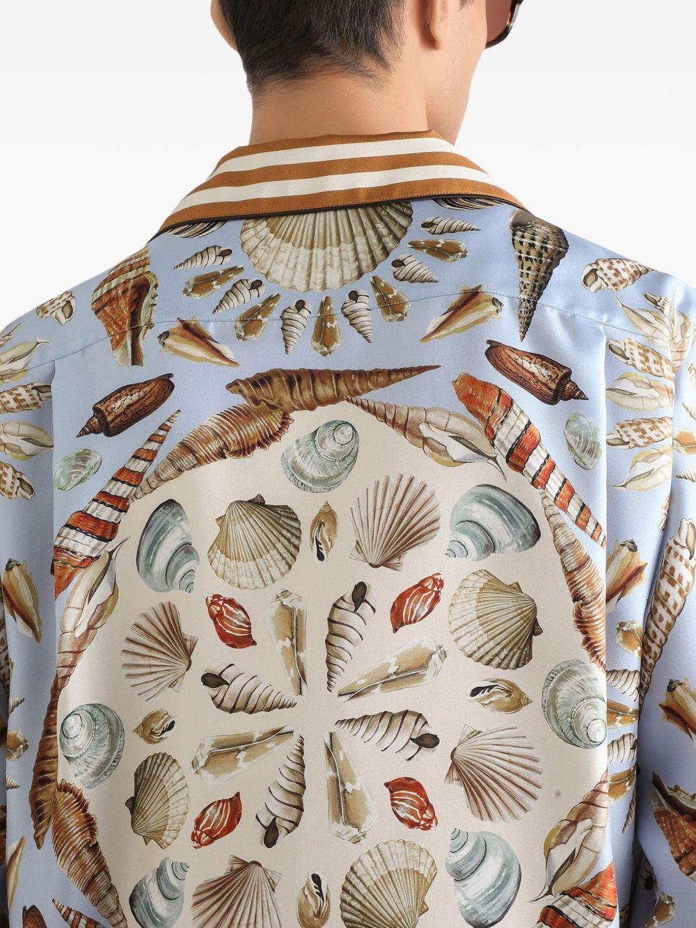 shell-print shirt Product Image