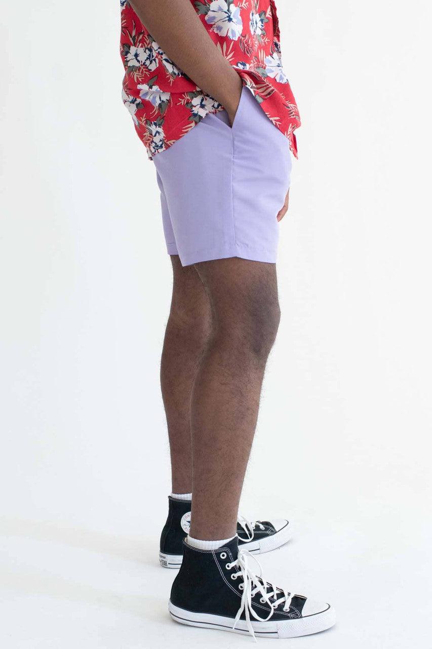 Lavender Volley Shorts Product Image