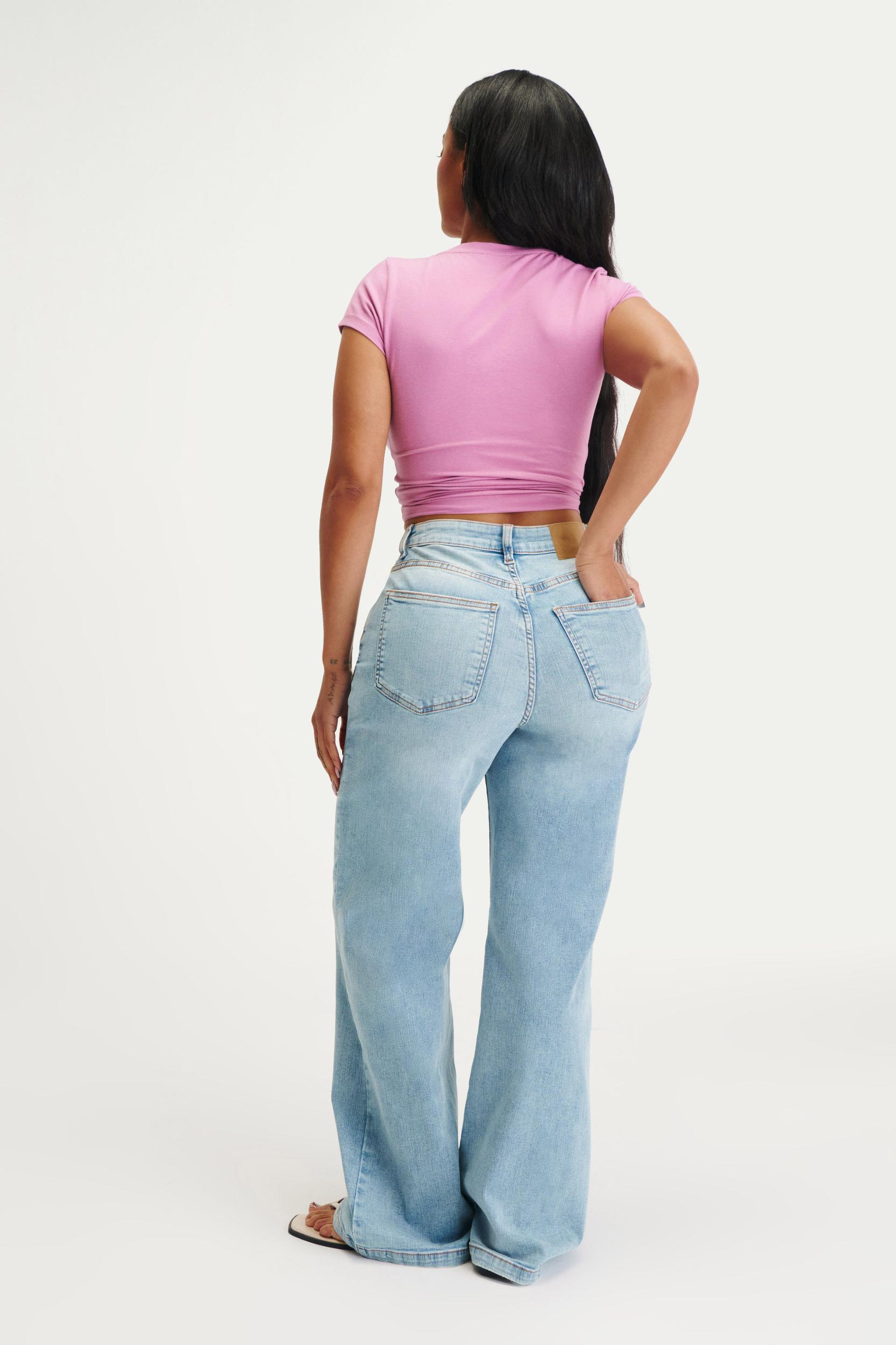 Curvy Stretch Wide Jean Product Image