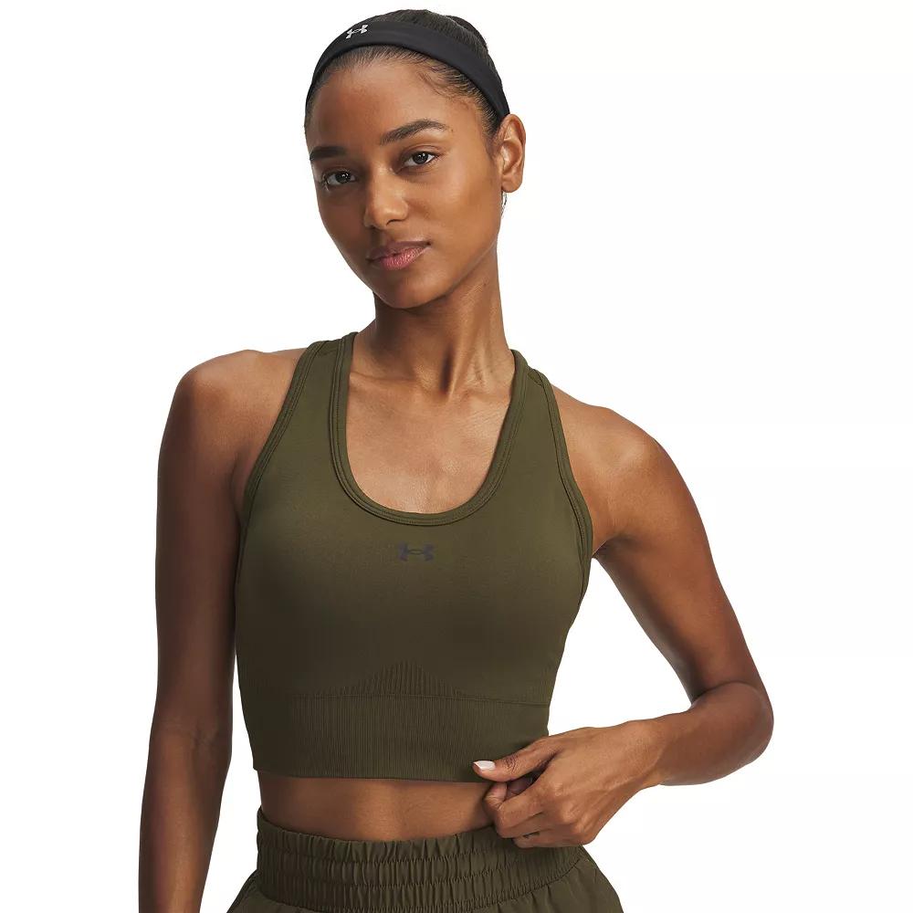 Women's Under Armour Vanish Seamless Medium-Impact Mid Sports Bra,  Product Image