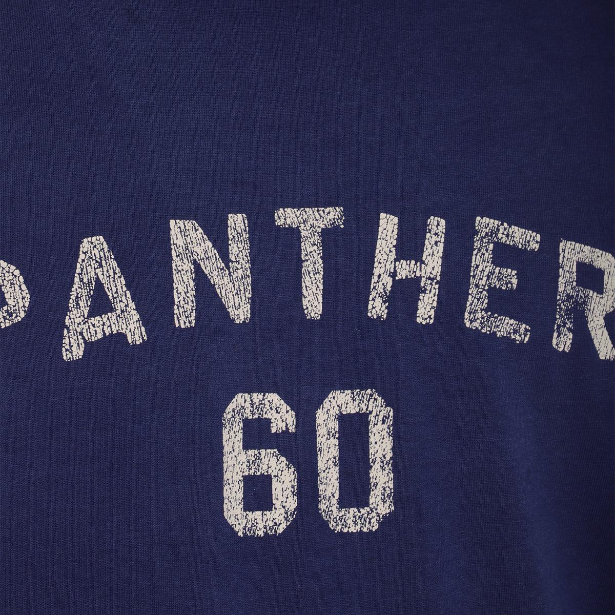 VALENTINO Garavani Navy Cotton T-shirt In Blue Product Image