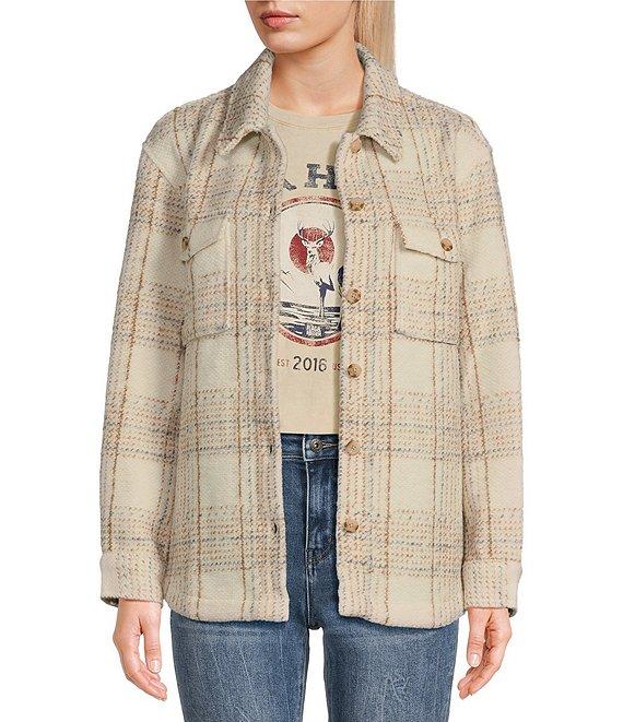 Flag and Anthem Pemberton Long Sleeve Wool-Blend Shacket Product Image