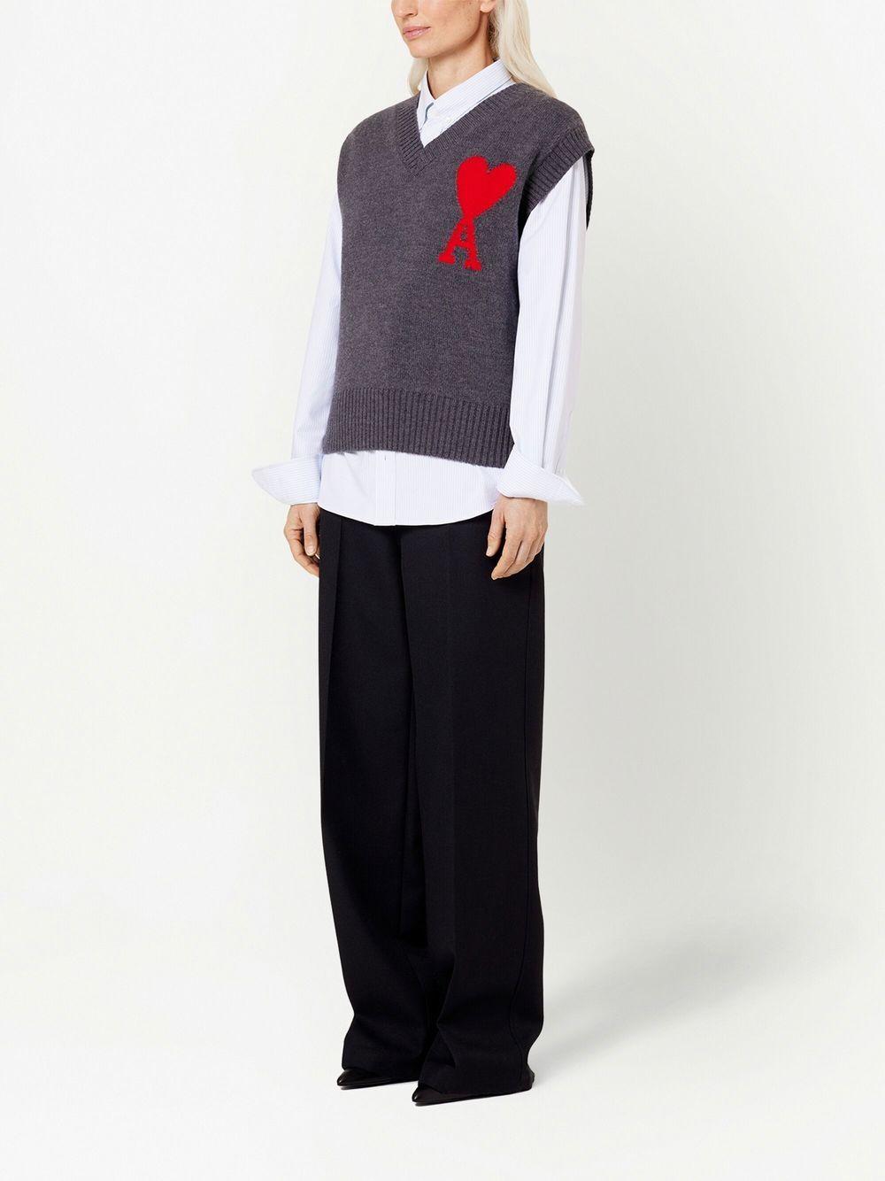 Ami de Coeur knitted vest Product Image