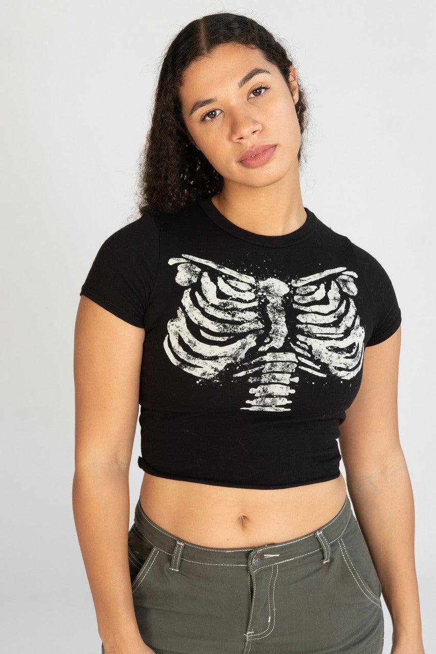 Ribcage Crop Tee Product Image