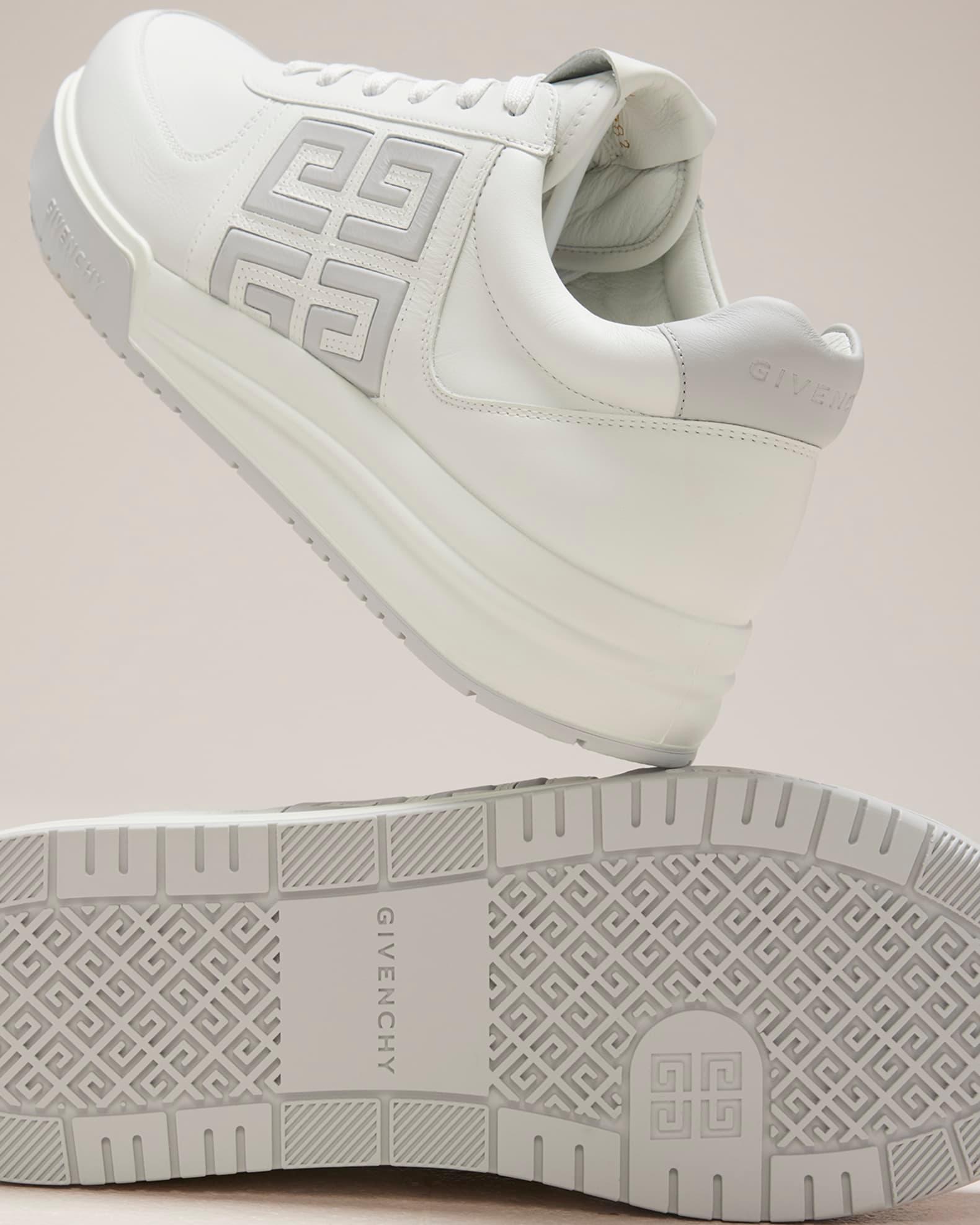 Men's G4 Bicolor Leather Low-Top Sneakers Product Image