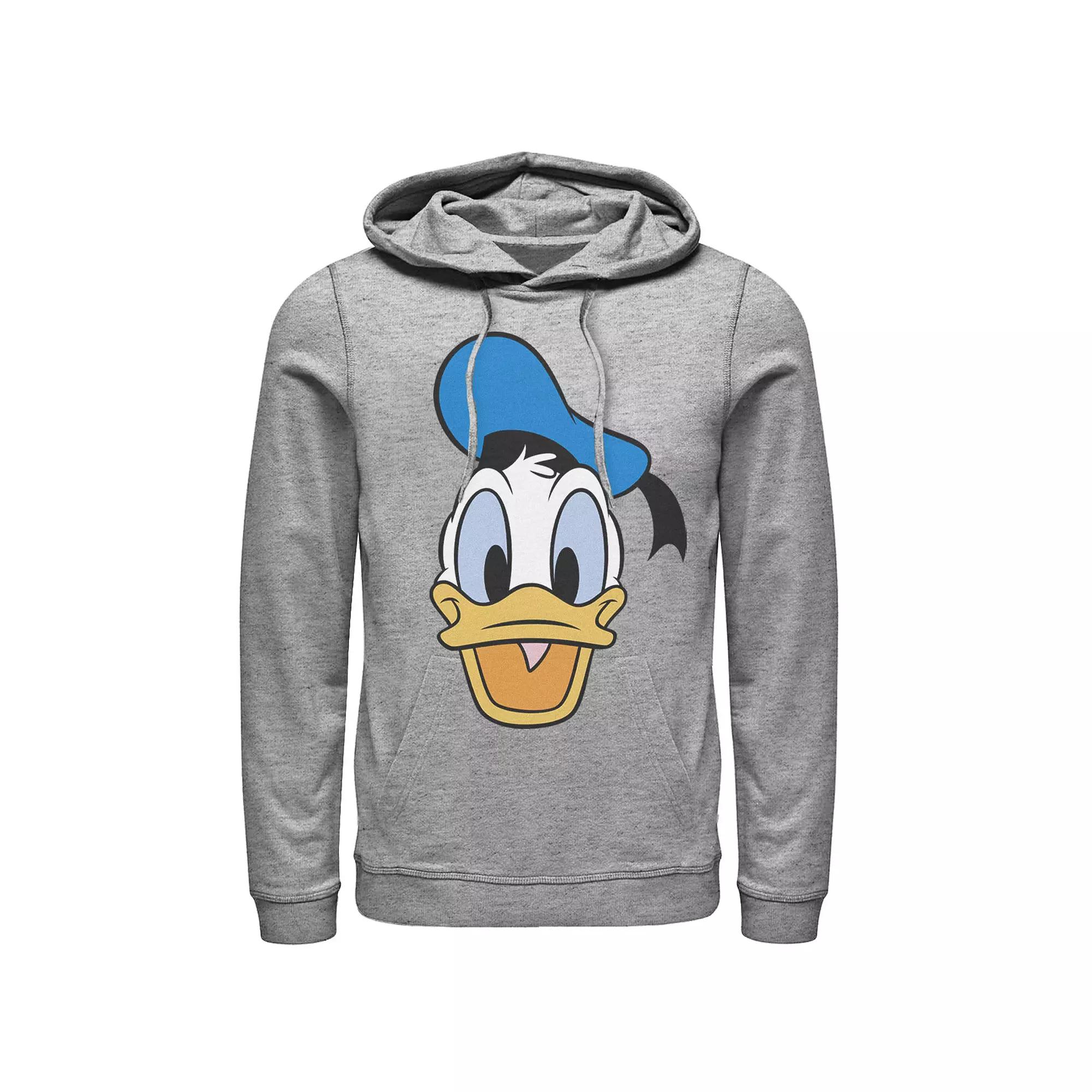 Disney's Mickey & Friends Donald Duck Big Face Men's Hoodie,  Product Image