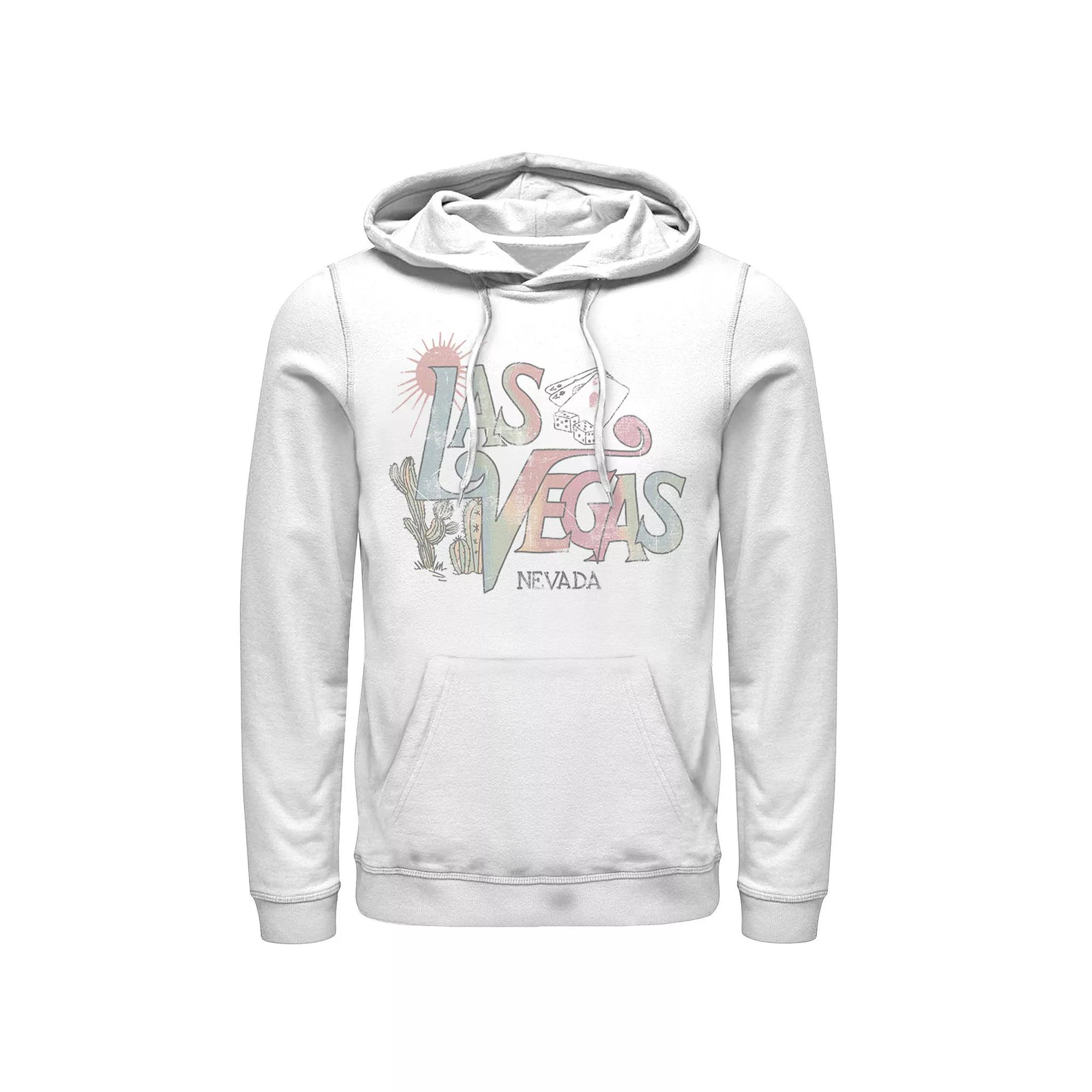 Men's Las Vegas Nevada Vintage Faded Logo Hoodie,  Product Image