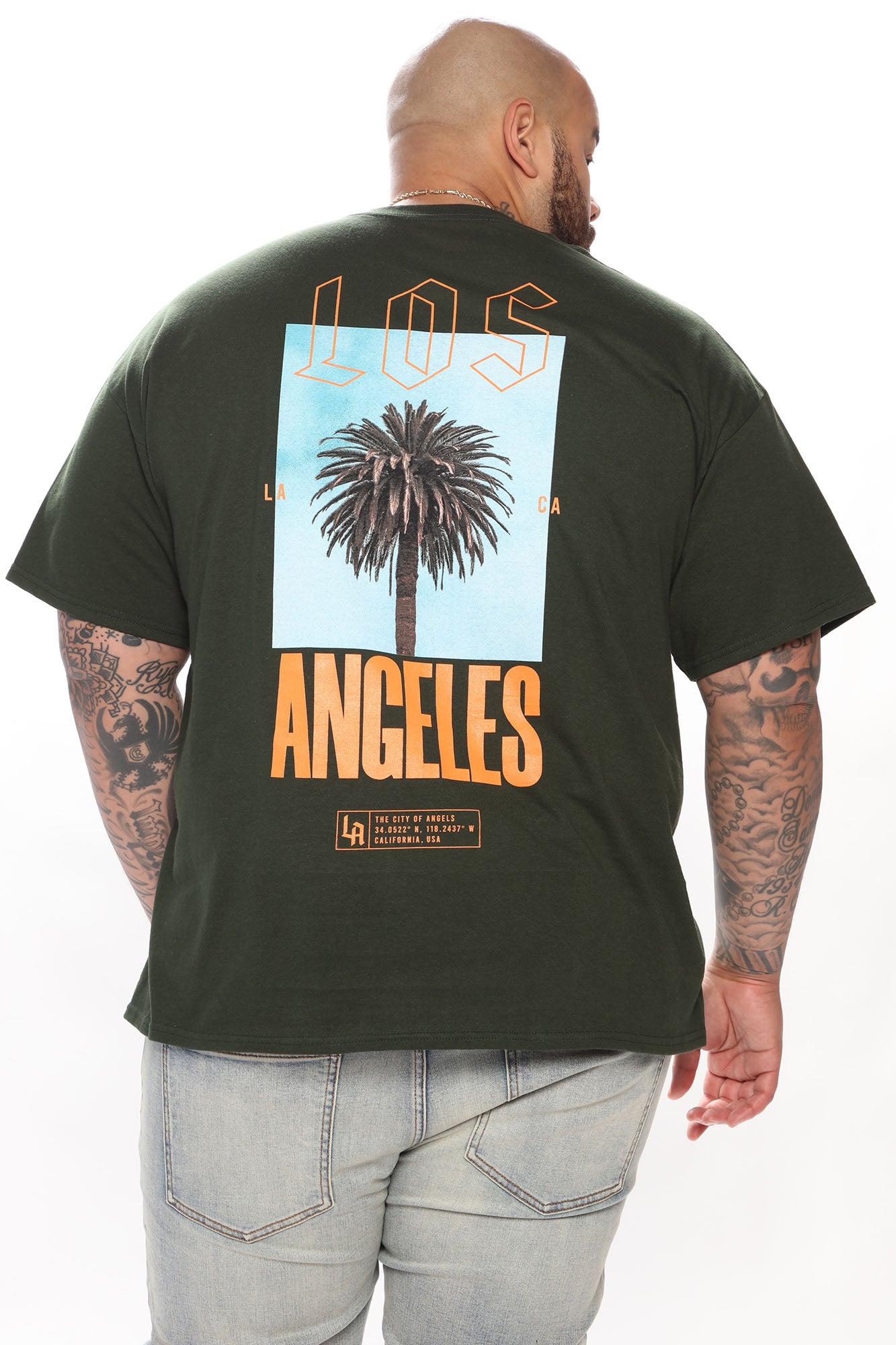 Los Angeles Palm Short Sleeve Tee - Green Product Image