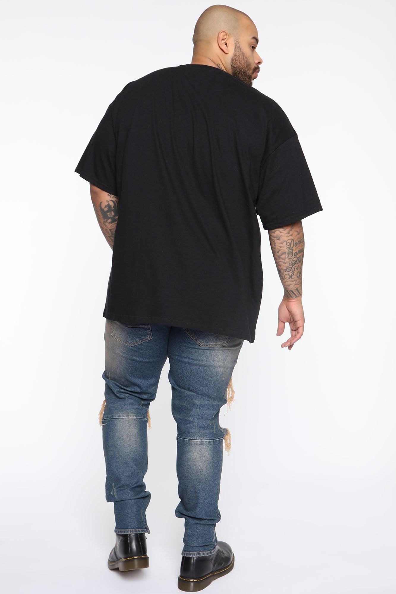 Trust Nobody Short Sleeve Tee - Black/combo Product Image