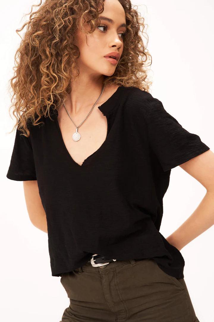 Plata Notched Tee Product Image
