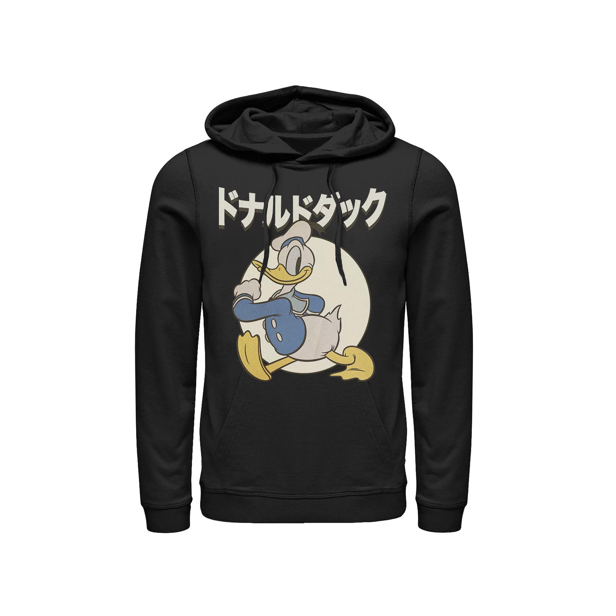 Disney's Donald Duck Kanji Circle Portrait Men's Hoodie,  Product Image