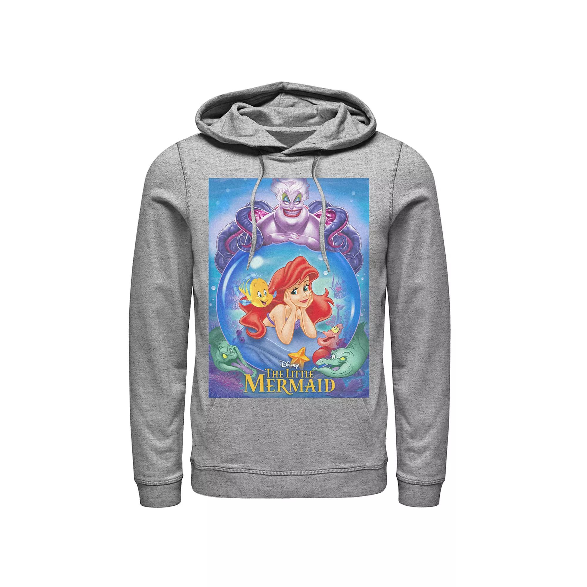 Disney's The Little Mermaid Ariel And Ursula Poster Men's Hoodie,  Product Image