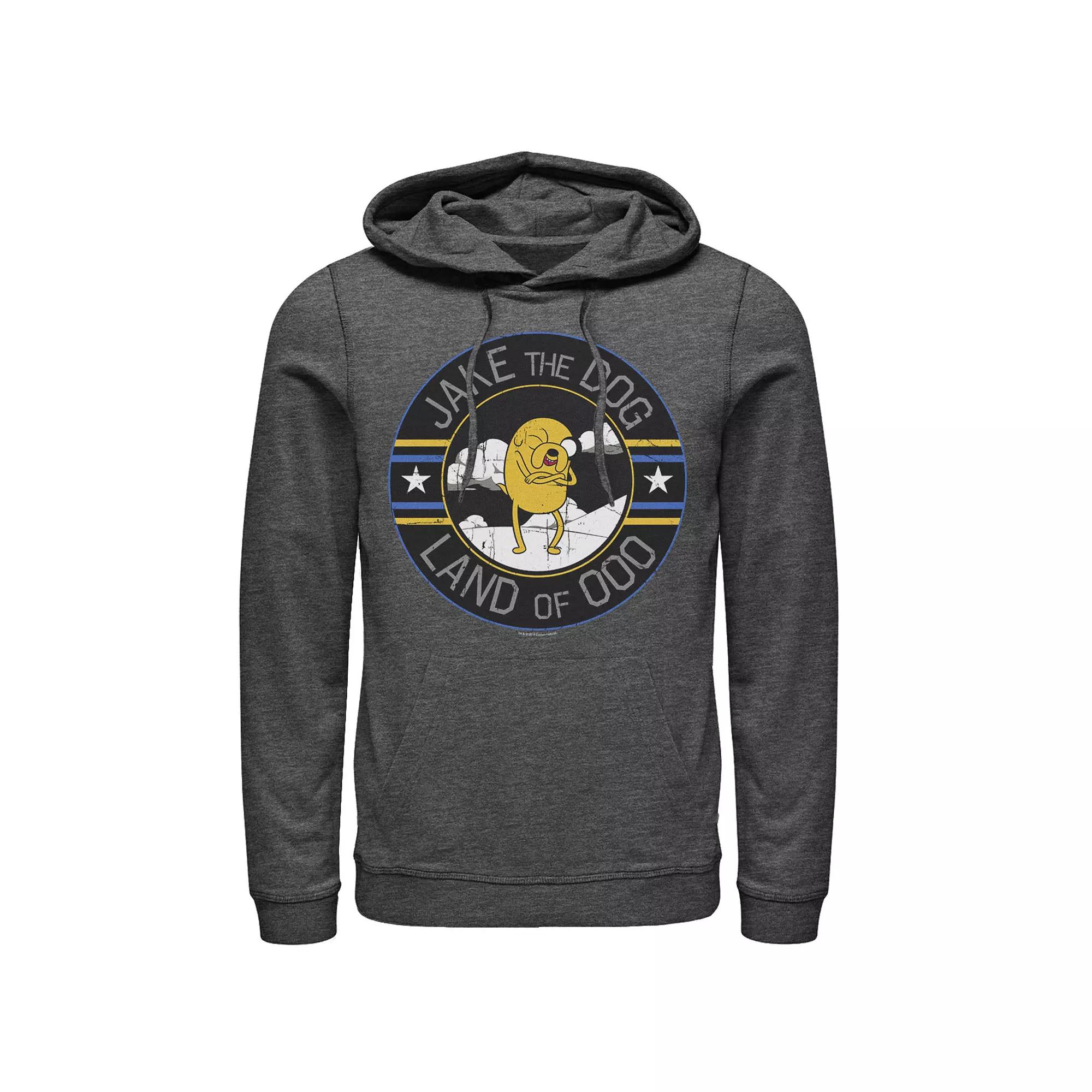 Men's Cartoon Network Adventure Time Jake The Dog Land Of Ooo Hoodie,  Product Image