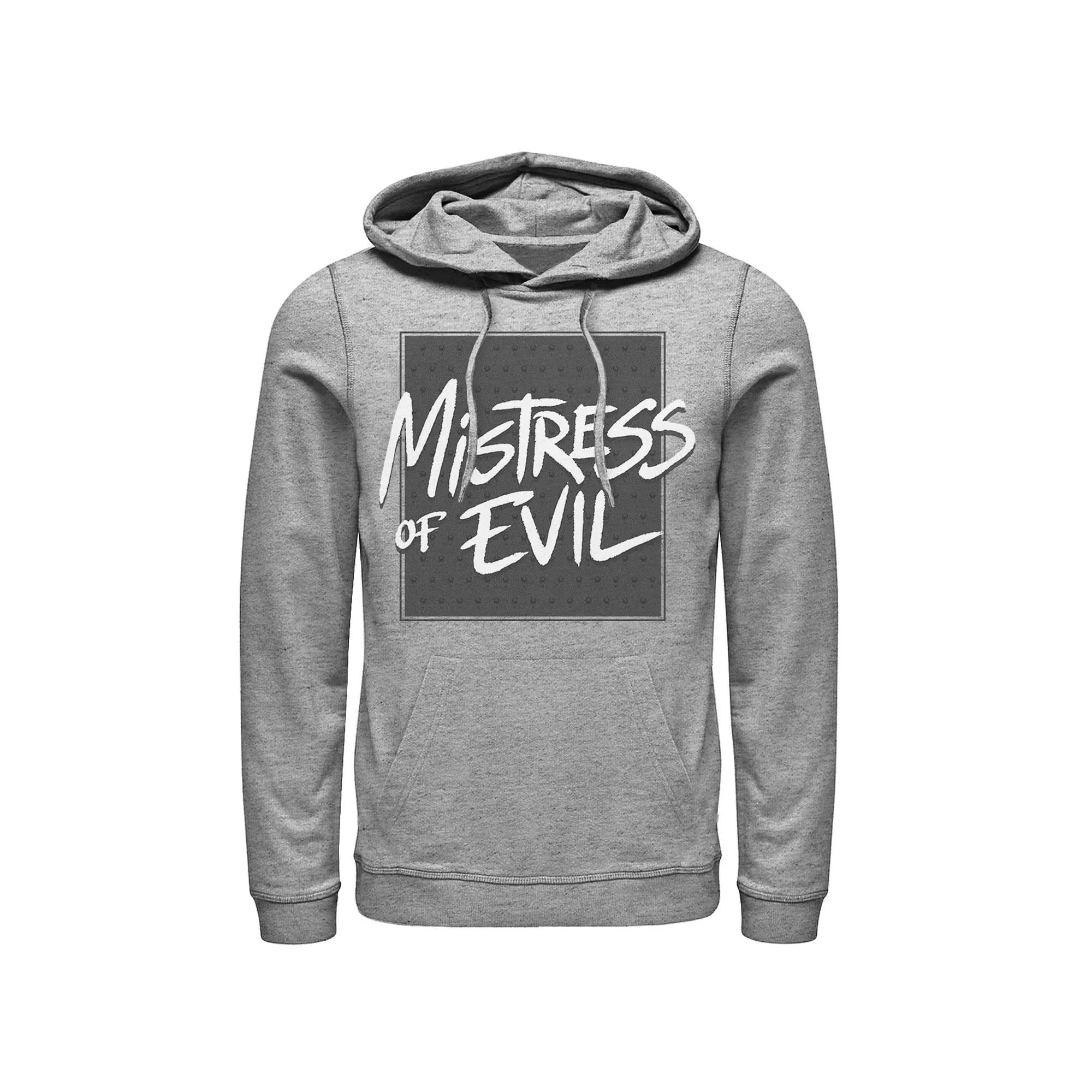 Disney's Maleficent Mistress Of Evil Text Men's Hoodie,  Product Image
