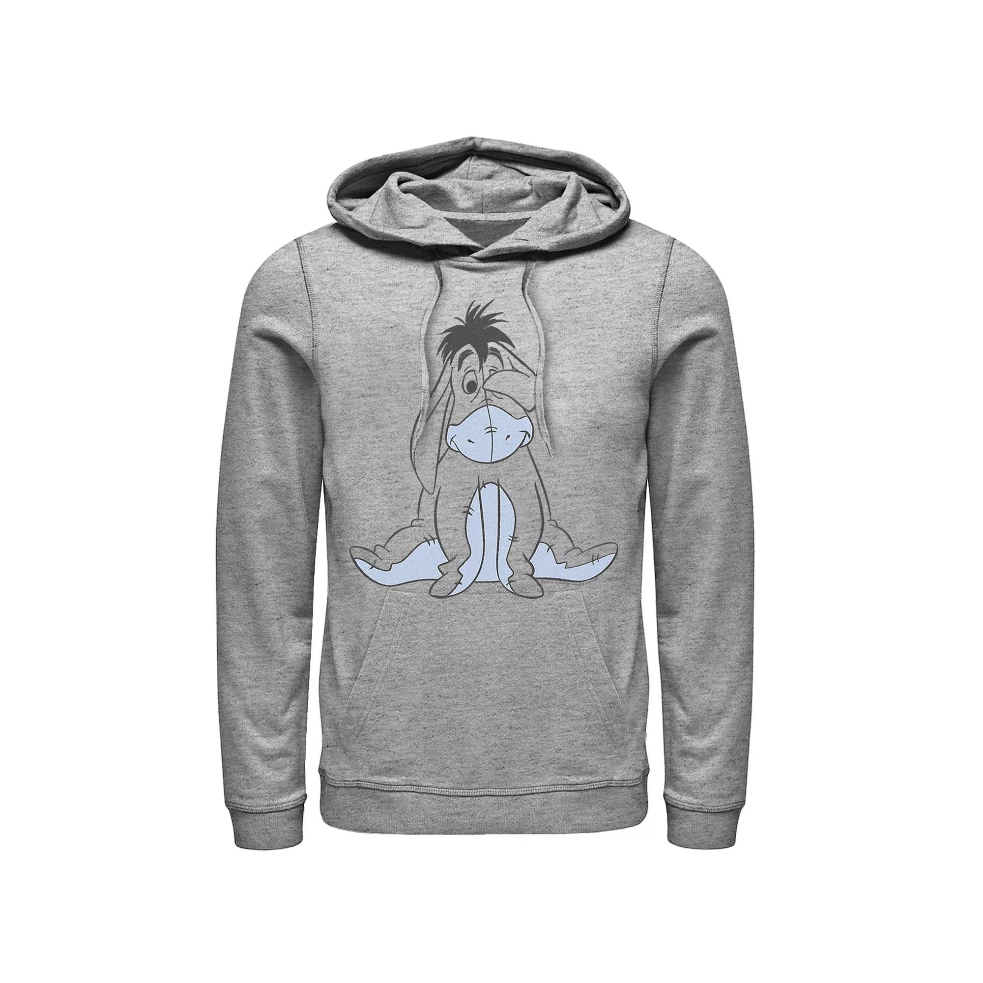 Disney's Winnie The Pooh Happy Eeyore Art Sketch Men's Hoodie,  Product Image