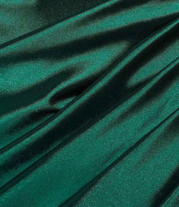 Jovani Strapless Corset Keyhole Side Sash Dress Product Image