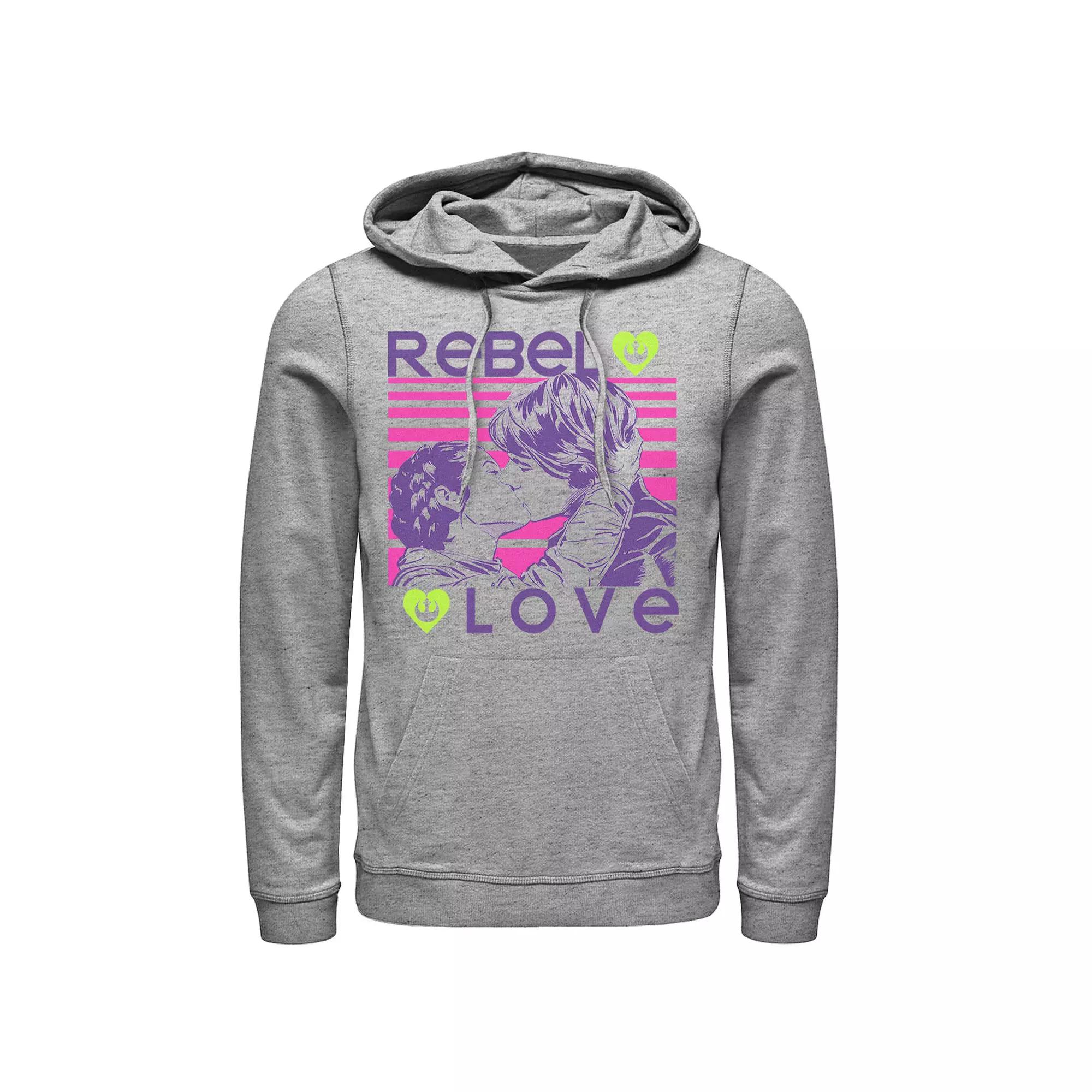Men's Star Wars Rebel Love Valentines Day Hoodie,  Product Image