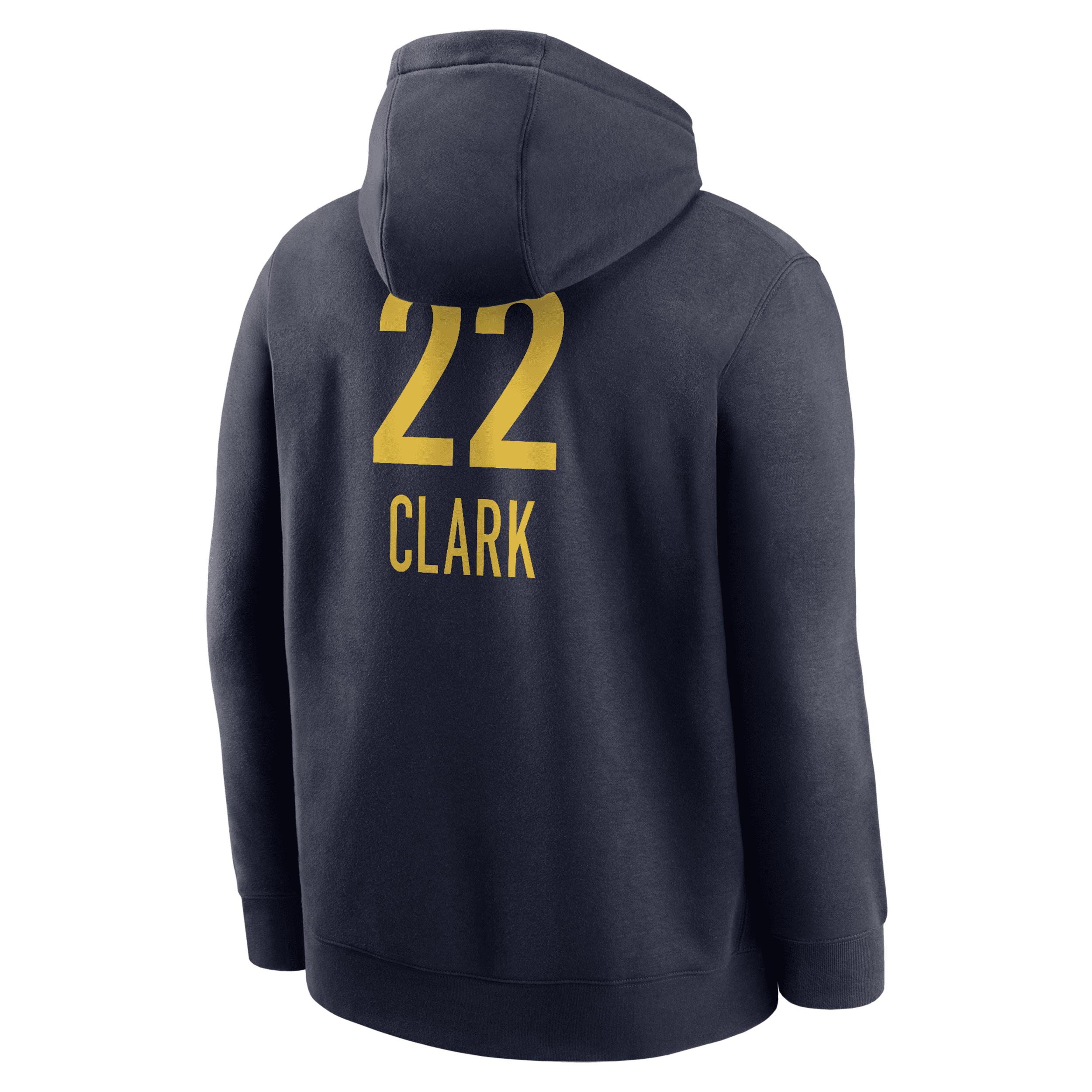Caitlin Clark Indiana Fever Club Fleece Nike WNBA Pullover Hoodie Product Image
