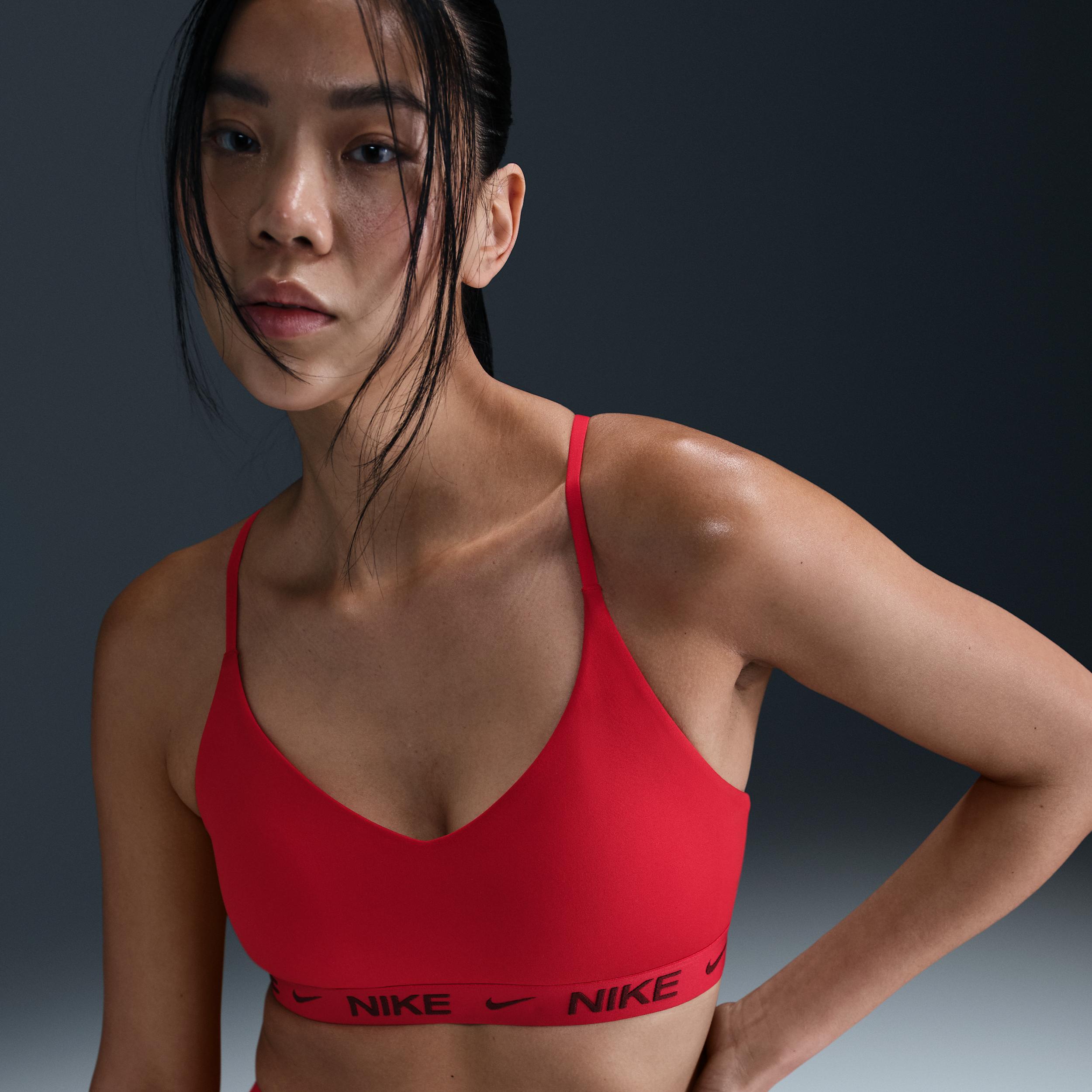 Nike Womens Indy Light Support Padded Adjustable Sports Bra | FD1062-657 Product Image