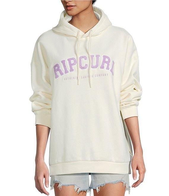 Rip Curl Varsity Long Sleeve Fleece Coordinating Hoodie Product Image